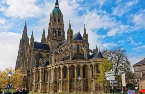 Appartement lumineux et cosy avec jardin vue sur chateau près Port en Bessin, Bayeux et Omaha Beach - Foto 54