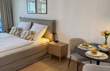 Modernes Seeblick Apartment mit Sauna und Poolnutzung - Foto 1