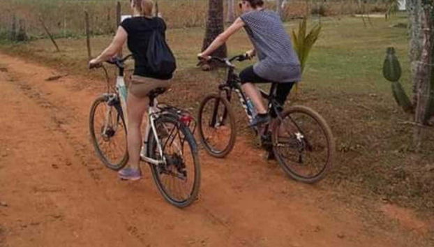 Exploring Viñales, Cuba by bike