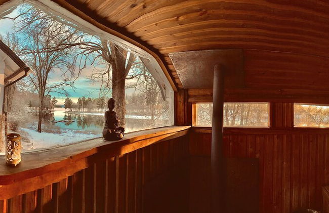 Romantic Spa Villa With Fireplace by the Lake - Foto 18