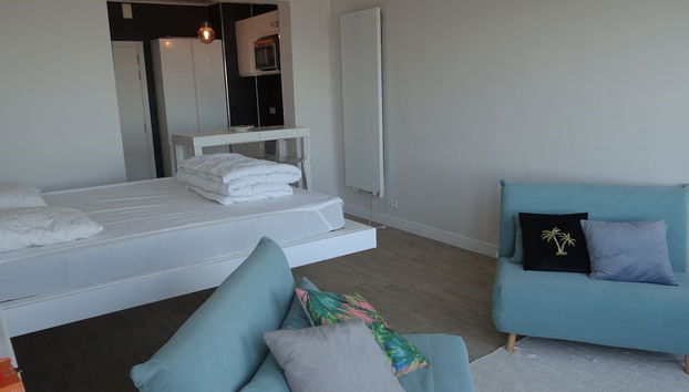 Studio in Nieuwpoort With Stunning Sea View - Foto 4, Habitación