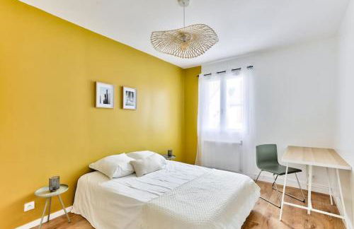 Parking Gratuit - 15mn Paris - 5mn à pied Gare Epinay Villetaneuse - Terrasse - Jardin - De 1 à 10 personnes - Stade de France - Casino d'Enghien - Hippodrome, Université - Foto 4