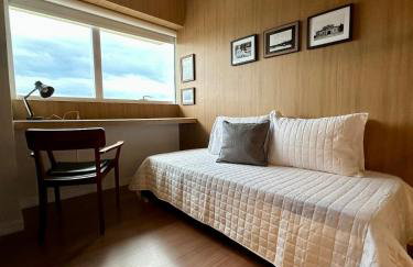 Apto 1405 com Piscina e Academia 2 Quartos Ar Condicionado no Centro Cívico com Garagem - Foto 31