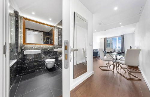 2 BR Apt By Regal Realms Short Lets & Serviced Accommodation London 18th Floor Sky View with Rooftop Access & Gym - Foto 7