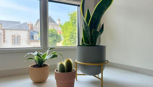 Appartement Design classé 3 étoiles avec Terrasse & Parking Privé - Hyper Centre Orléans - Foto 4