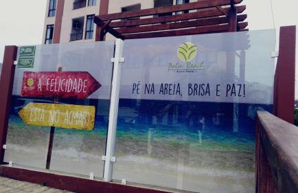 Palm Beach Apart Hotel - Pé na Areia - Foto 27