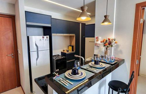 Novo Apartamento quarto e sala próximo da Praia do Porto da Barra - Foto 28