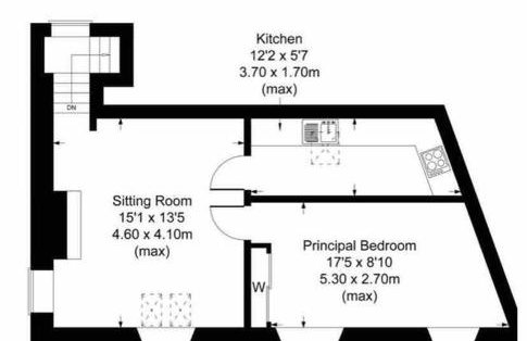 The Stables, charming converted, 2 bedroom Cottage, Melrose - Foto 17