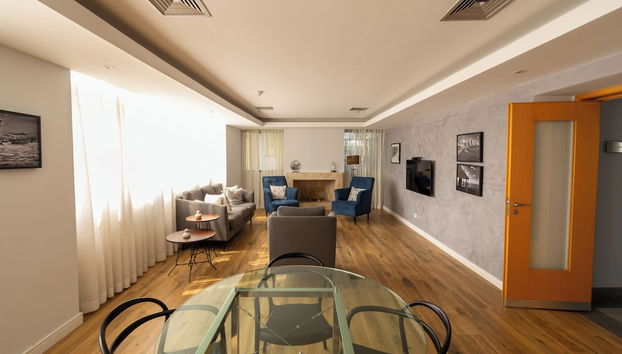 Sitzecke in der Lobby