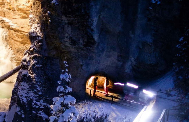 Excursión a las cascadas congeladas del Cañón Johnston - Foto 8