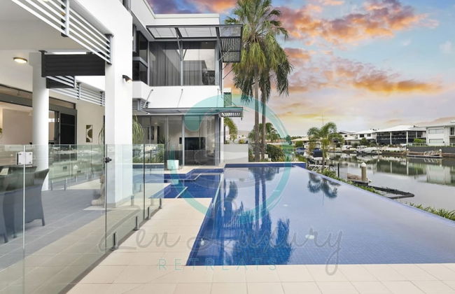 Zenlux Waterfront Mansion Infinity Pool Cinema - Foto 4