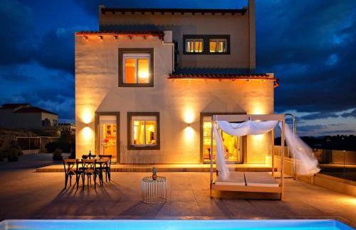 Aurora Heraklion Seasons Villa- Sea Pool Fireplace - Photo 2