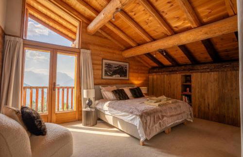 NEW Luxury Chalet Sapins - PRIVATE POOL- Mountains VIEW - Family & Comfort - SPECIAL LAUNCH OFFER - Foto 33