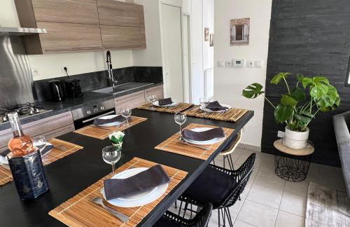 Le Jardin de l'Arena - T3 Design - jardin privé - Garage sur demande - Proche Eurexpo, Groupama Stadium, LDLC Arena - Foto 10