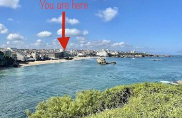 Superb top floor studio, Biarritz center. - Foto 17