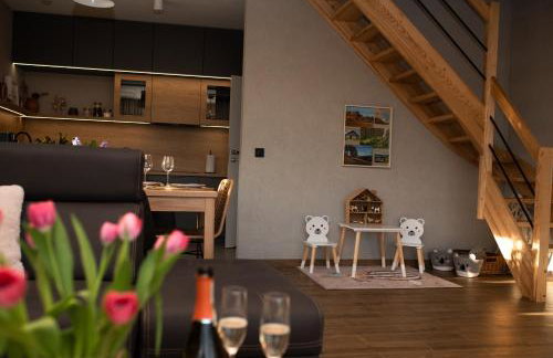 W Sercu Kotliny - luksusowe wille 8 osobowe z balią opalaną drewnem i widokiem na góry - Foto 16