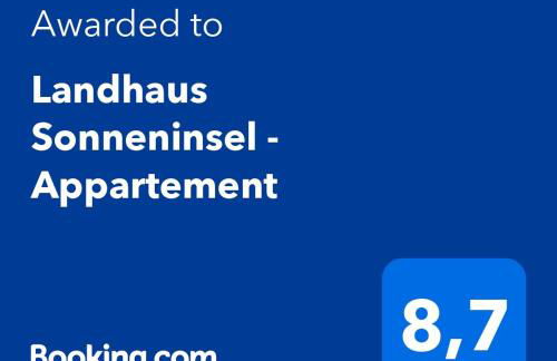 Landhaus Sonneninsel - Appartement - Foto 12