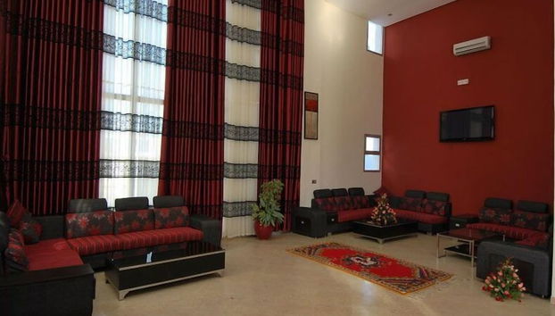 Zona de estar del vestíbulo