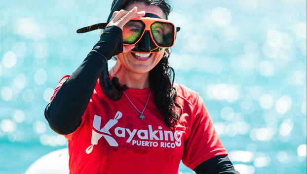 Équipement de snorkeling utilisé à Culebra