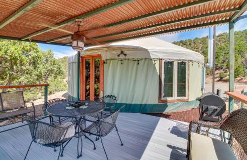 Mountainside Yurt with Views Less Than 3 Mi to Black Canyon! - Foto 16