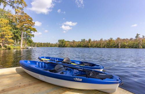 Waterfront Treehouse on the Cape Fear with Dock - Foto 41