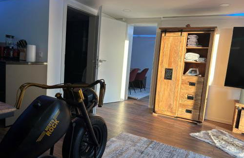 Traumwohnung 3 Zi im Grünen Retro Terrasse, Garten, Grill, Wifi - Foto 22