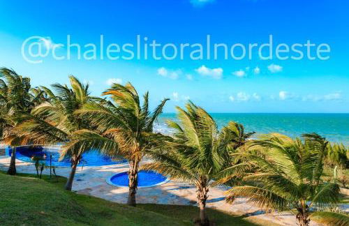 Chalé com piscina privada vista mar-Zumbi-RN - Foto 18