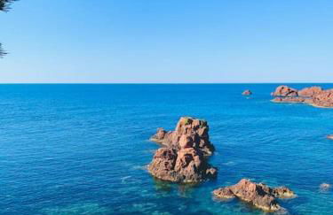 Vue exceptionnelle - 4 pers. jardin clim parking - Foto 7