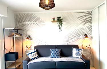 Studio DUNES de NALA avec balcon vue Dunes et latérale Mer pour 4 pers 100m plage wifi ménage compris - Foto 4