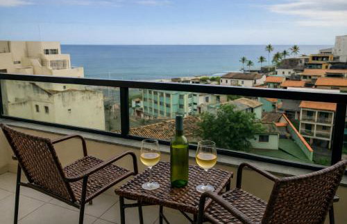 Flat Vista Mar com Piscina e Wi-Fi Rápido Rio Vermelho - Foto 2