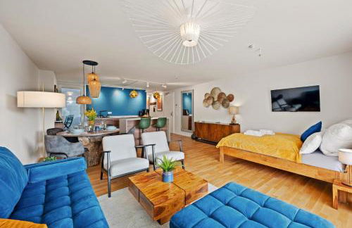 MAISUITES Eisvogel - Zentrale Luxuswohnung mit direktem Seeblick I Bis 4 Personen I Premiumküche I Boxspringbett I Kaffeevollautomat I Parkplatz I Barrierearm & Aufzug - Foto 11