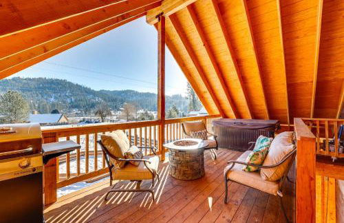 Private Hot Tub and Mtn Views Garden Valley Apt! - Foto 1