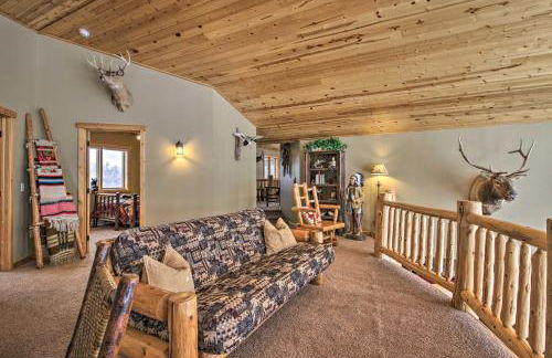 Expansive Ruth Lake Home with Dock, Fire Pit and Beach - Photo 34