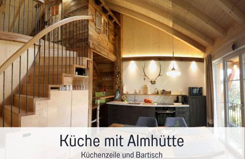 Ferienwohnung BirkenNEST-Sauna-Freisitz-Almhütte - Foto 4
