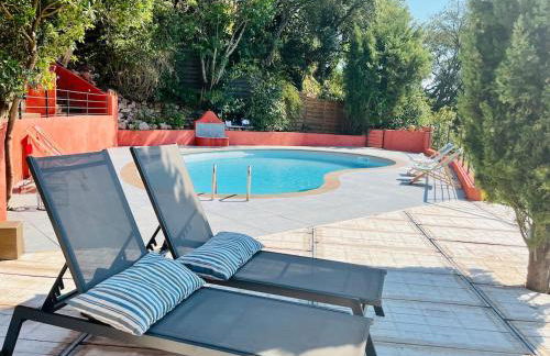 VillaM with heated pool, panoramic view, sea - Foto 29