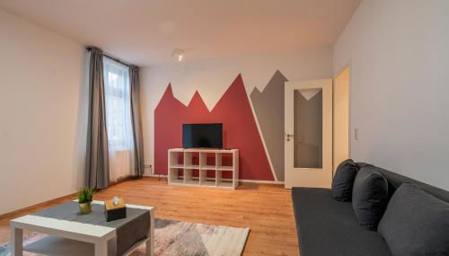 In 2 Minuten am Bahnhof - traumhaftes Apartment mitten in Halle No3 - Foto 2