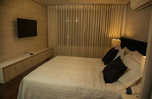 Apto com lareira, ar quente frio a 800m do centro - Foto 61