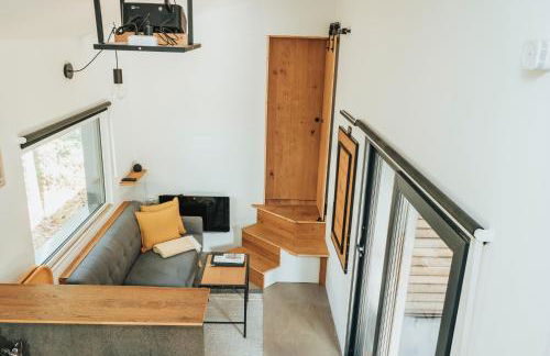 Modernes Tinyhouse Trailer Cabins am Waldrand - mit Seezugang - Foto 8