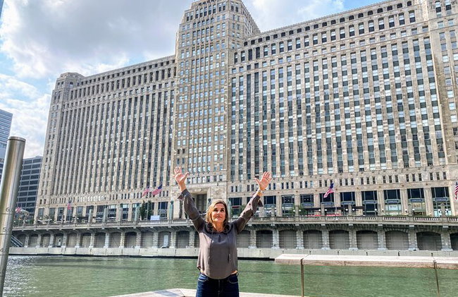 Chicago River Yoga Walk Tour - Foto 8