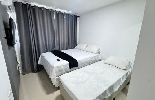 Incrível cobertura para família com 2 quartos e ar - Foto 13