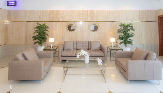 Sala de estar do lobby