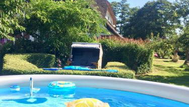 Altes Landhaus Oste, Klavier Appartement, 2 Zimmer mit Kamin - Foto 5, Garden, Garden view