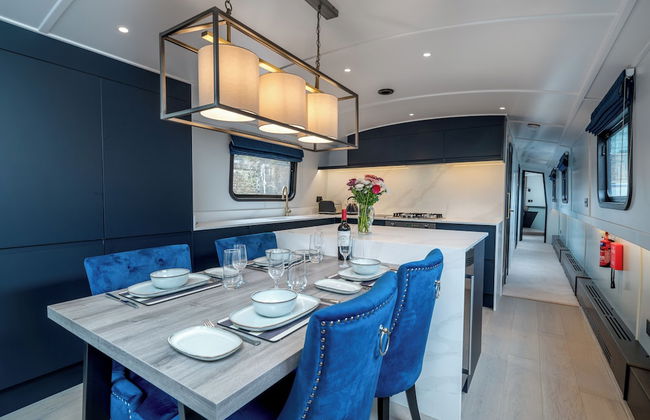 Elegant houseboat near Canary Wharf - Foto 18