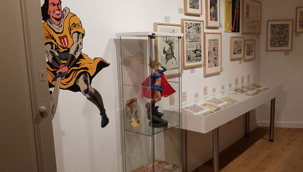 Captain Thunder au Musée de la Bande dessinée de San Cugat