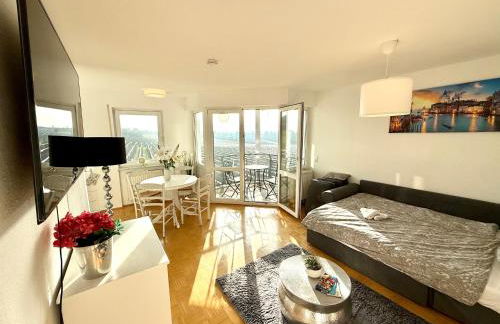 Panorama Domizil Ravensburg mit Alpenblick Balkon - Foto 13