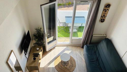 Duplex cosy neuf - wifi - balcon - en bordure de forêt de pins - proche plage - Foto 2