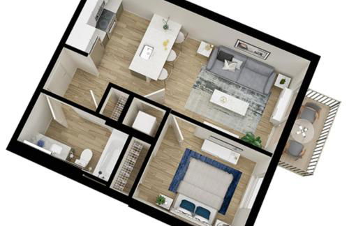 Luxury Cozy 1BR w Gym near Downtown, Loring Park - Foto 31