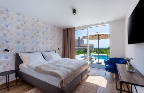 Design Villa Emily White with Seaview near Rovinj - Foto 32