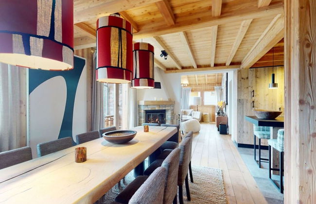 Beautiful Chalet in Le Bouveret With Garden - Foto 9