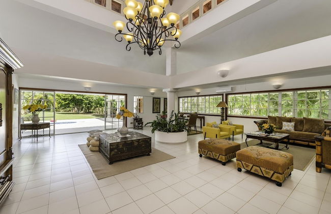 Casa de Campo Villa for Rent in Caribbean Style - With Pool Jacuzzi and Volleyball net - Foto 22